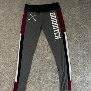 Harry Potter Quidditch leggings Women’s Size Large